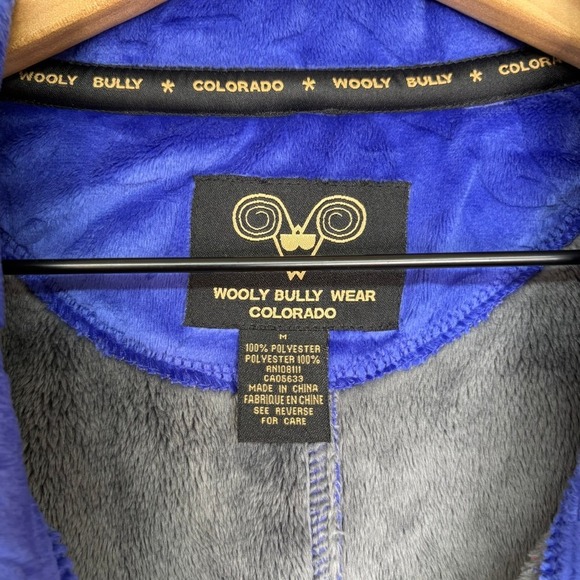 Wooly Bully Wear Fleece Vest Size Medium Outerwear‎ Outdoor - Picture 6 of 6